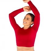 BLUSA CROPPED ANA - SCARLET
